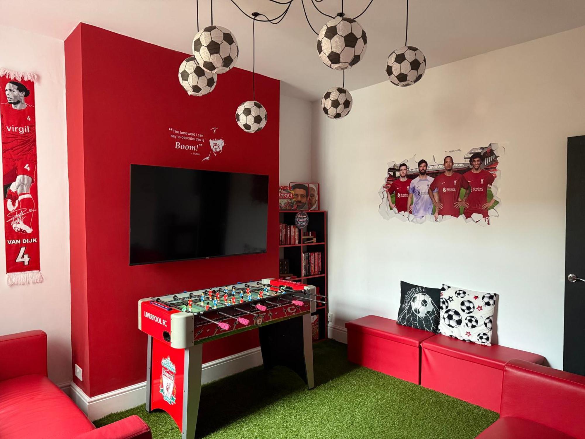 فيلا Anfield Abode - Entire Lfc Themed House ليفربول المظهر الخارجي الصورة