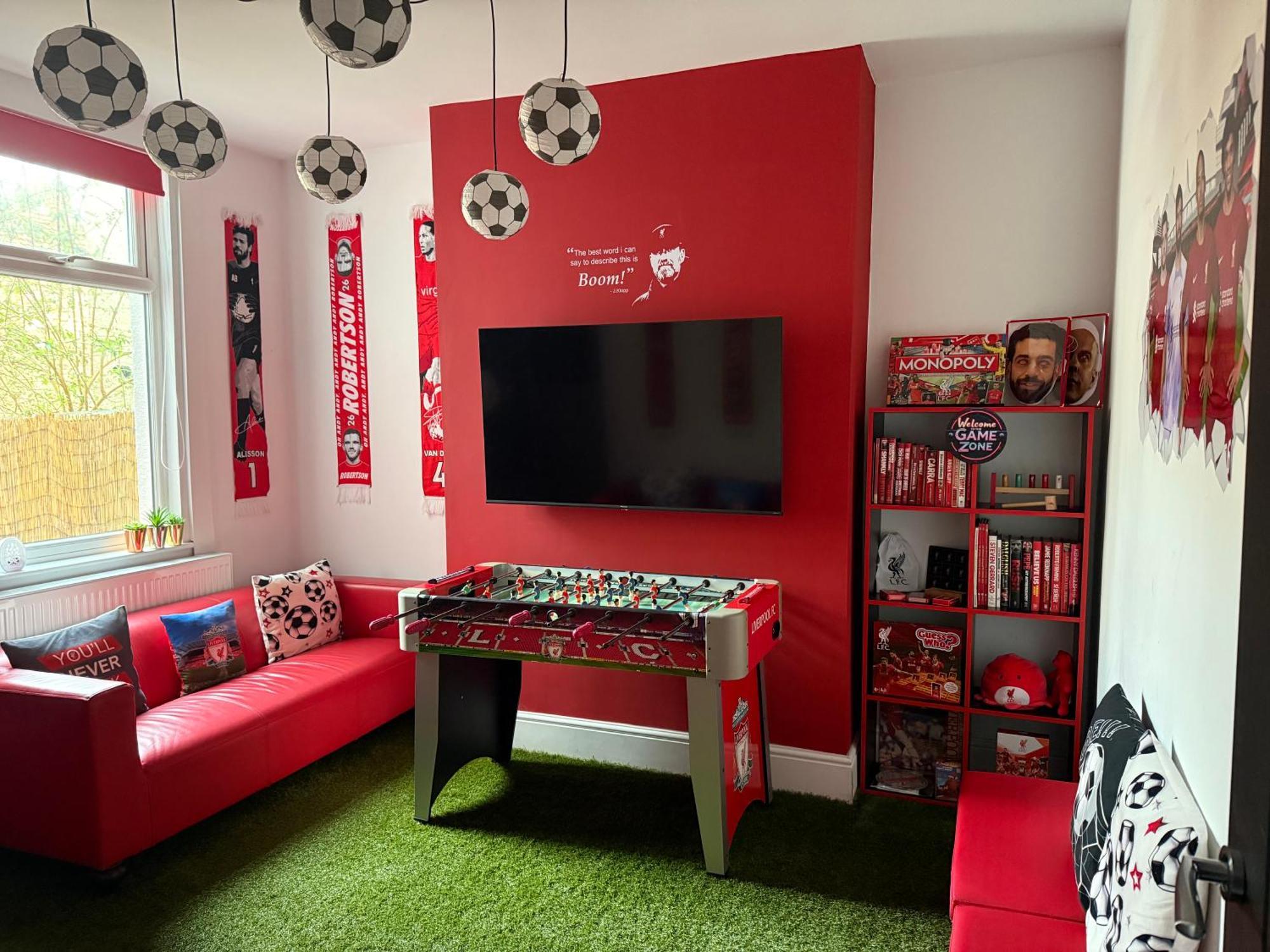 فيلا Anfield Abode - Entire Lfc Themed House ليفربول المظهر الخارجي الصورة
